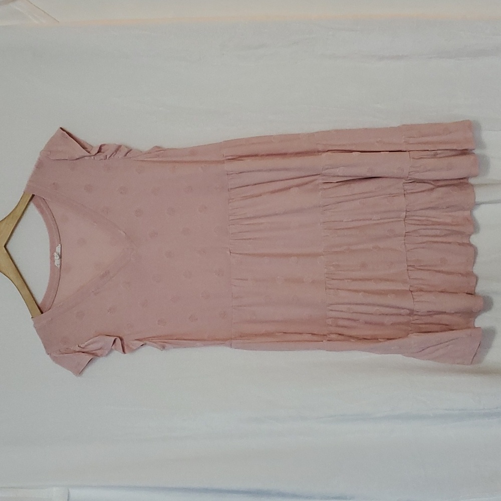 MINE Pale Pink/Blush Dress Size L